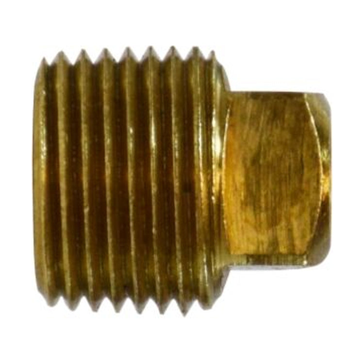 3151X6 3/8″ Brass Male NPTF Square Head Plug