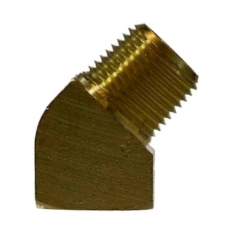 3350X2 1/8″ Brass Male NPTF x 1/8″ Female NPTF Street Elbow 45