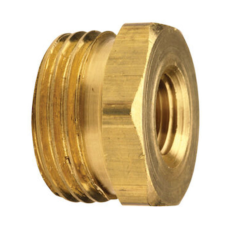 12FP-12MGH 3/4" Brass Female NPTF x 3/4" Male Garden Hose