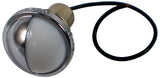 438 Sealed Chrome License Plate / Utility Light; clear, sealed; poly bag