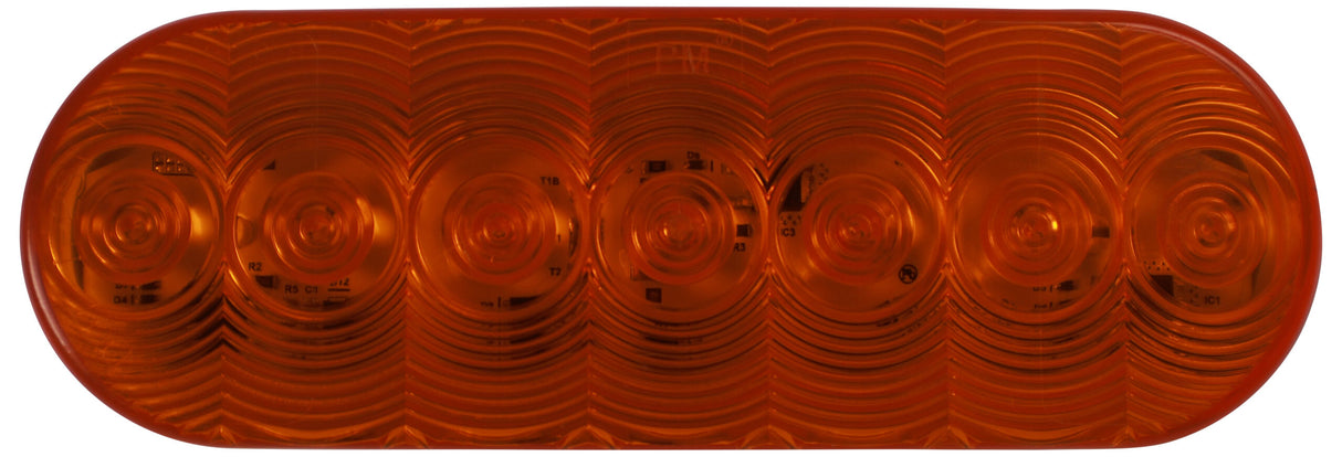 V821KA-7 Lumen X ® PL3 Oval Front & Rear Turn Signal; grommet kit; Viz Pack