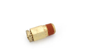 PTC-DOT-68X4 Brass 1/4 PTC - 1/8 Male NPT Rigid DOT