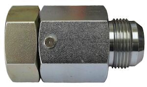 S6J8-JF8 1/2" Male JIC to 1/2" Female JIC Inline Continuous Swivel