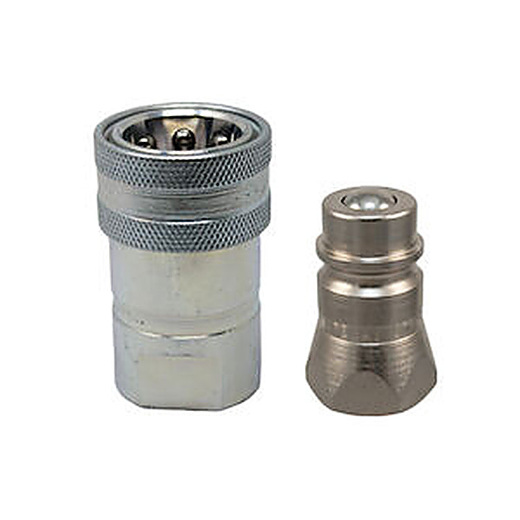 RD-4AGSET-PS 1/2 IN Agricultural Complete Coupler x 1/2-14 IN NPTF with Female Threads - Blister Pack