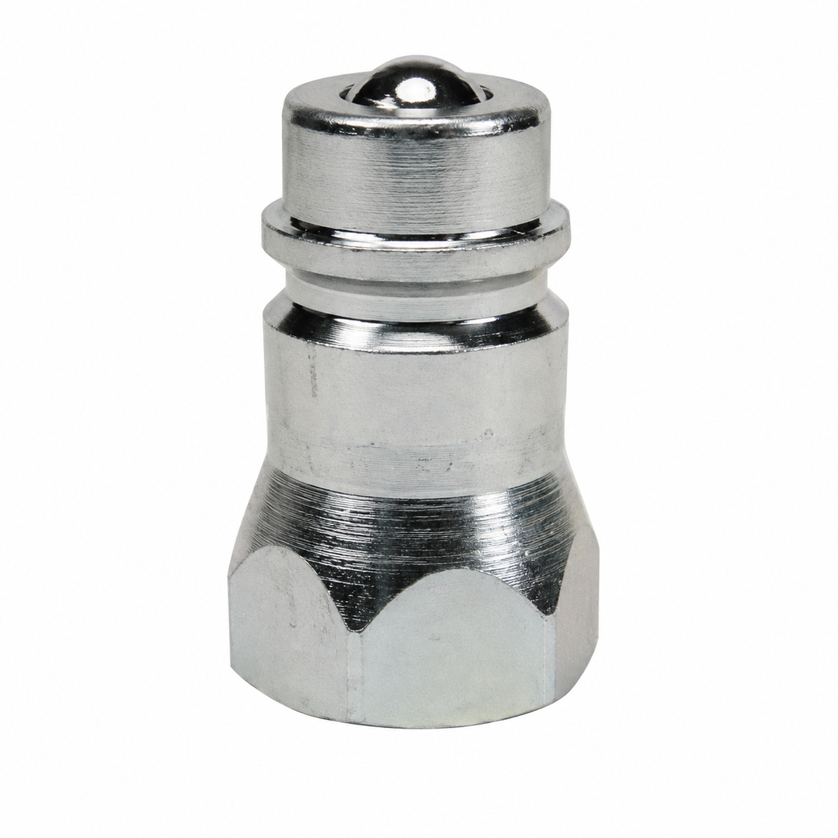 RD-AG4F4 1/2 IN Agricultural Plug x 1/2-14 NPTF with Female Threads - Steel Blister Pack Blister Pack