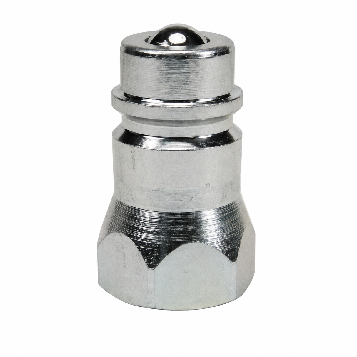 8010-4 1/2 IN Agricultural Plug x 1/2-14 NPTF with Female Threads - Steel