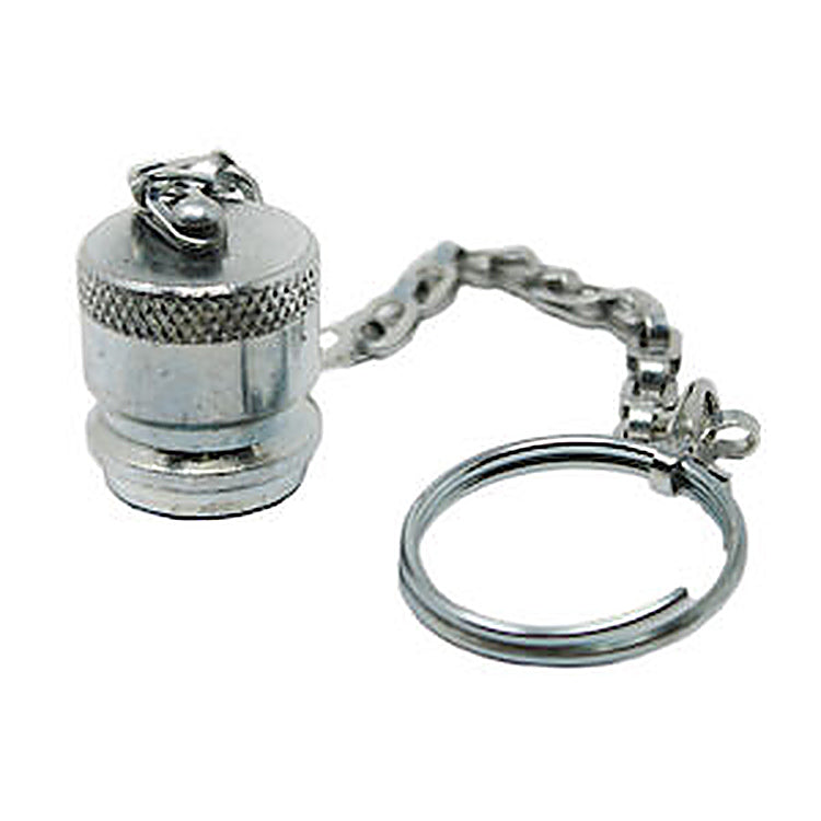 5005-4 1/2 IN Agricultural Steel Dust Plug with Chain