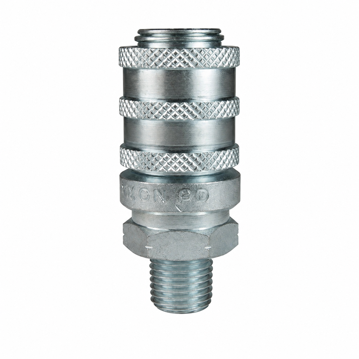 1PDM2 1/8 IN Diagnostic Socket x 1/4-18 NPTF with Female Threads - Steel