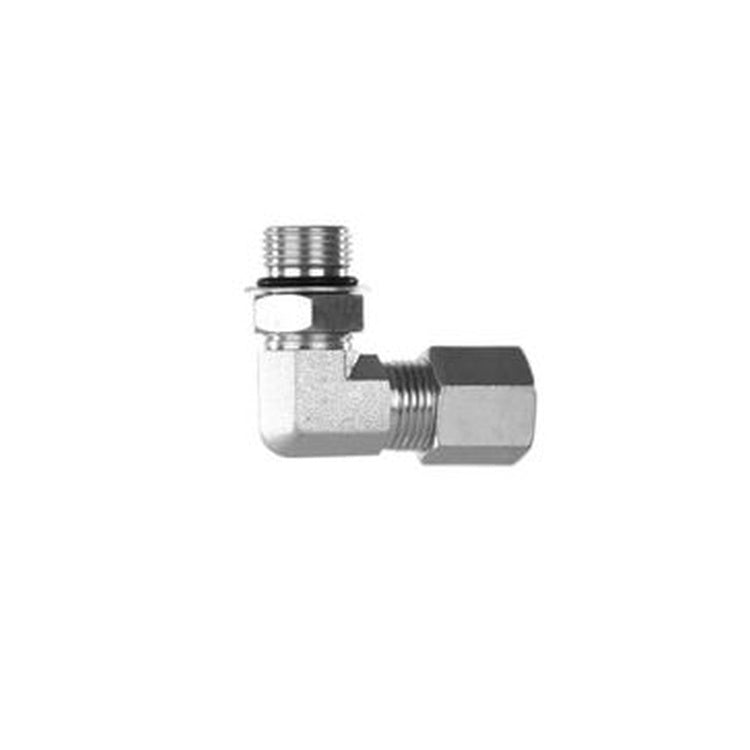 7515X12 3/4 IN Flareless x 3/4 IN Male O-Ring Boss Adjustable 90