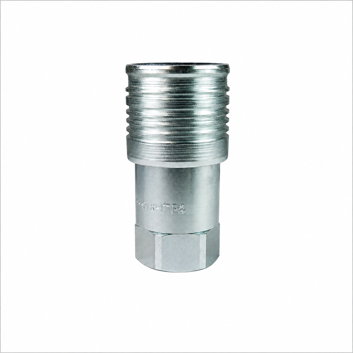 4HT90F4 1/2 IN Flush Face Socket x 3/4-16 IN O-Ring Boss with Female Threads - Steel