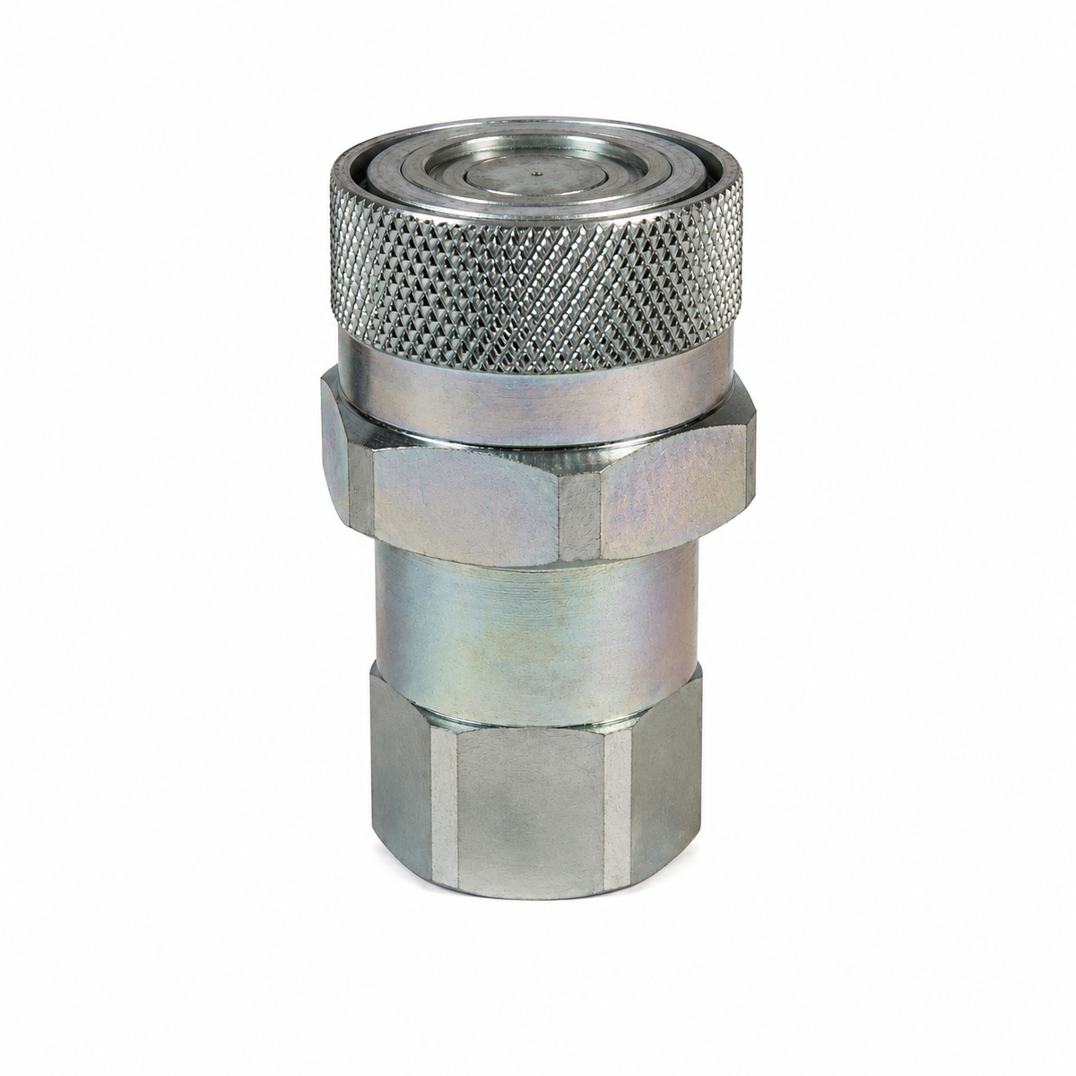 6VEPOF6 3/4 IN Flush Face Socket x 1-1/16-12 O-Ring Boss with Female Threads - Steel