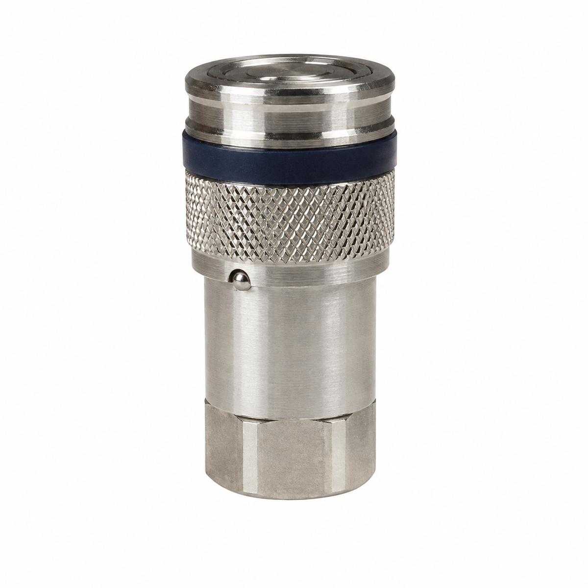 8HTF10-SS 1 IN Flush Face Socket x 1-1/4-11-1/2 NPTF with Female Threads - 316 Stainless Steel