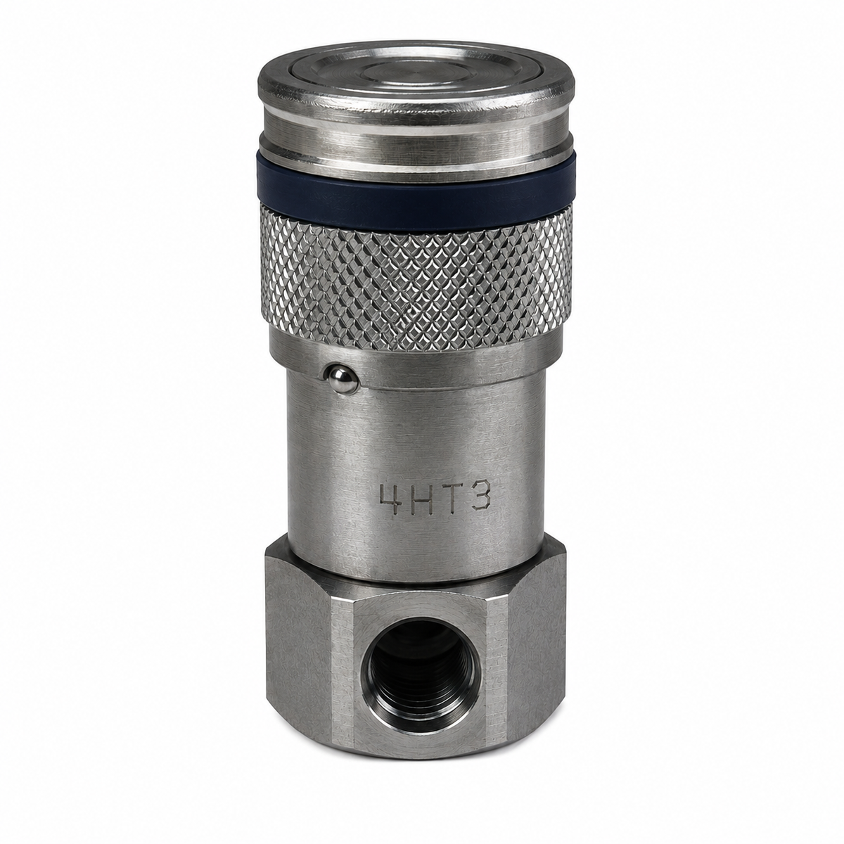 4HT9OF3 1/2 IN Flush Face Socket x 9/16-18 Boss O-Ring with Female Threads - Steel