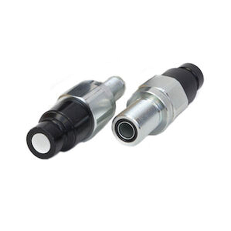 800801003 3/8 IN Flush Face Plug x 1/2-14 NTPF with Male Threads - Carbon Steel