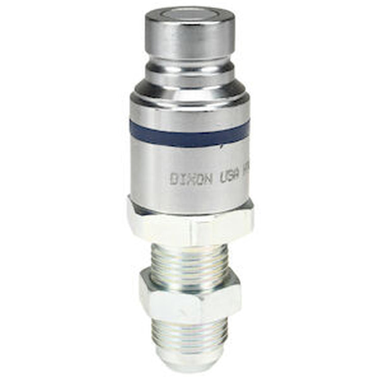 HT4JB6 1/2 IN Flush Face Plug x 1-1/16-12 JIC 37° Flare with Male Threads - Steel