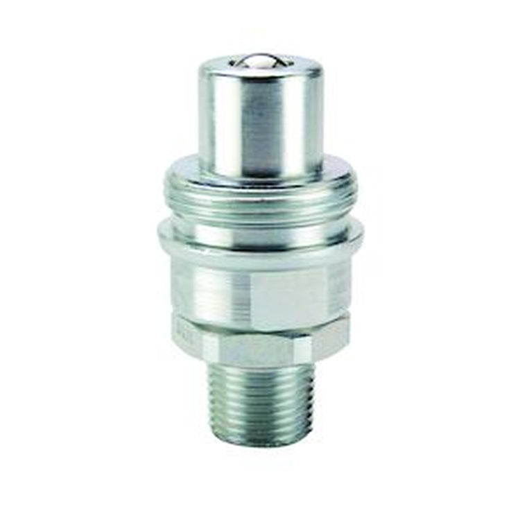 3010-3-230 3/8 IN High Pressure Plug x 3/8-18 NPTF with Male Threads - Steel