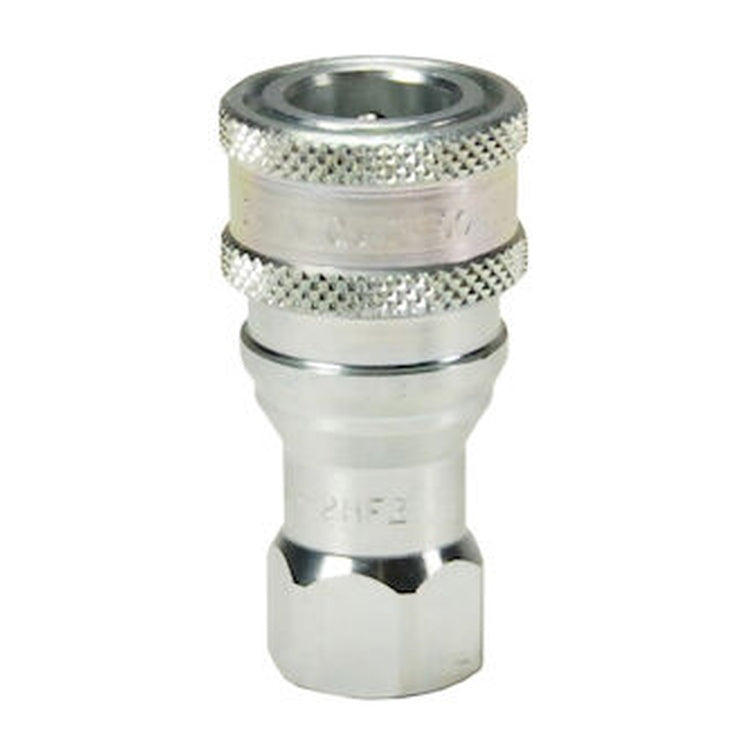8HF8 1 IN ISO B Socket x 1-11-1/2 NPTF with Female Threads - Steel