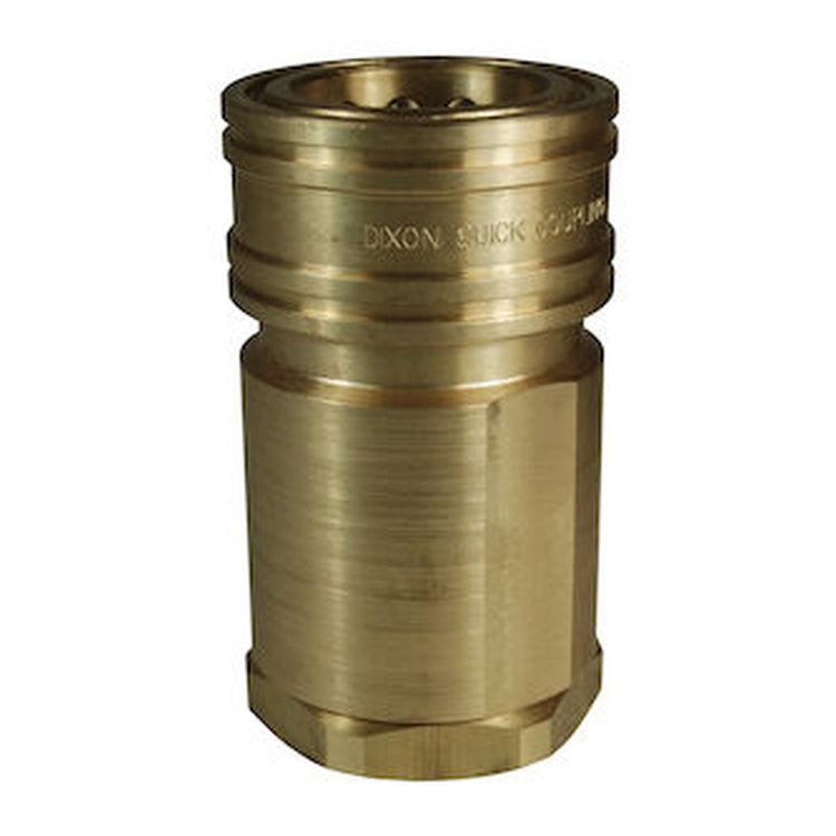 20HF16-B 2-1/2 IN ISO B Socket x 2-11-1/2 NPTF with Female Threads - Brass