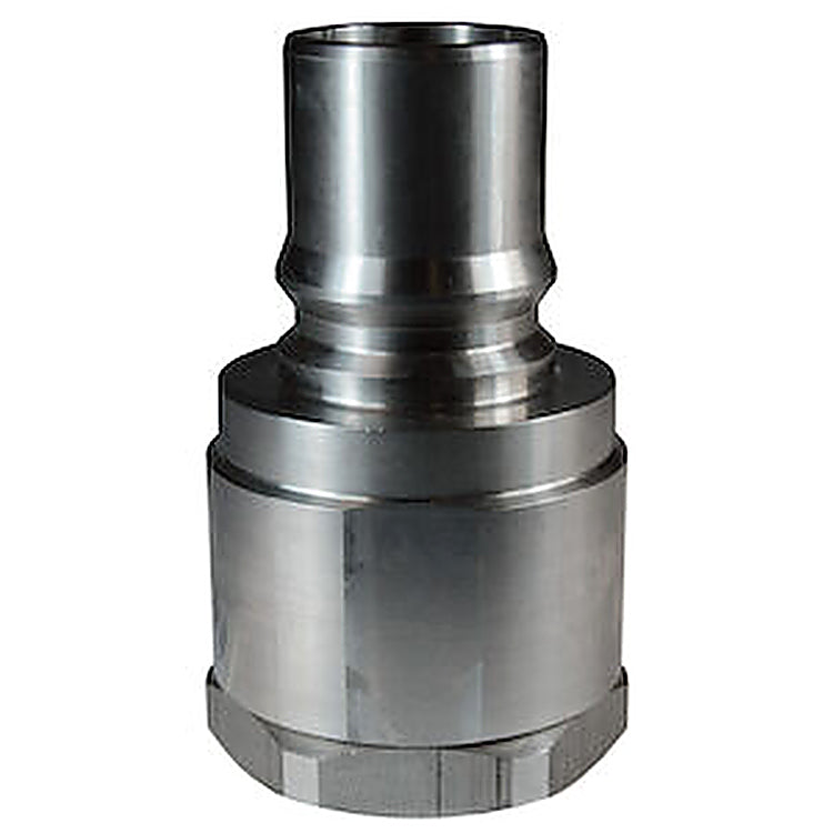 H12F12-SS 1-1/2 IN ISO B Plug x 1-1/2-11-1/2 NPTF with Female Threads - 316 Stainless Steel