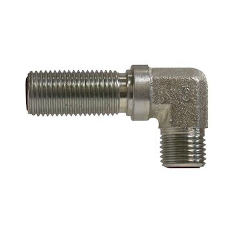 10MFFOR-BLKHD-90 5/8" Male Flat Face O-Ring to 90° Bulkhead