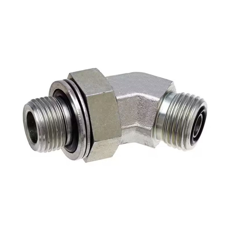 6MFFOR-4MBSPP 3/8ʺ Male O-Ring Flat Face x 1/4ʺ Male British Parallel Pipe