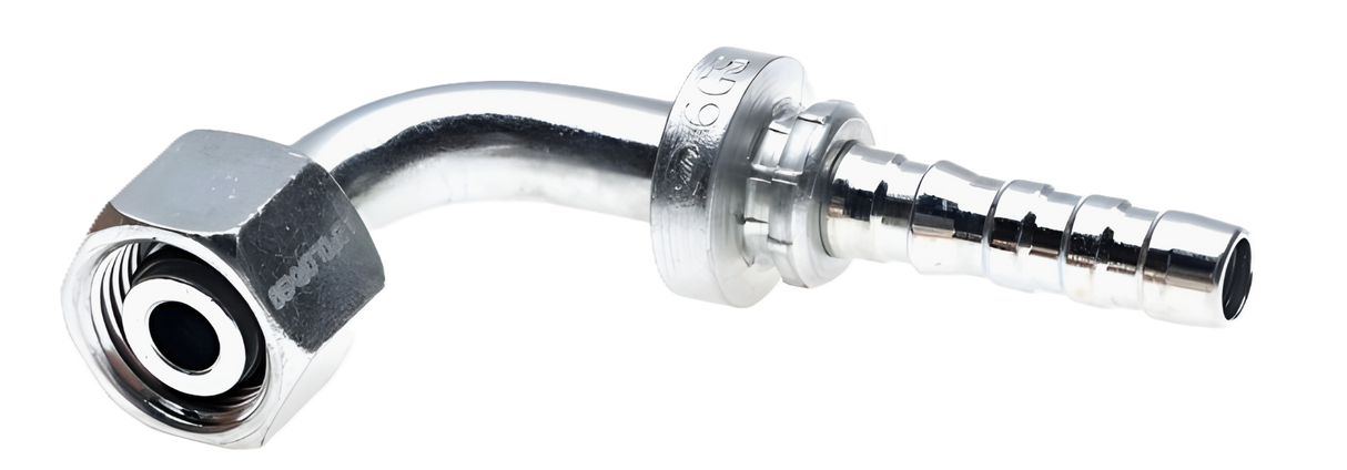 8GS-15FDLORX90 Gates 1/2 GlobalSpiral x 22-1.5 MM Female DIN Light 90