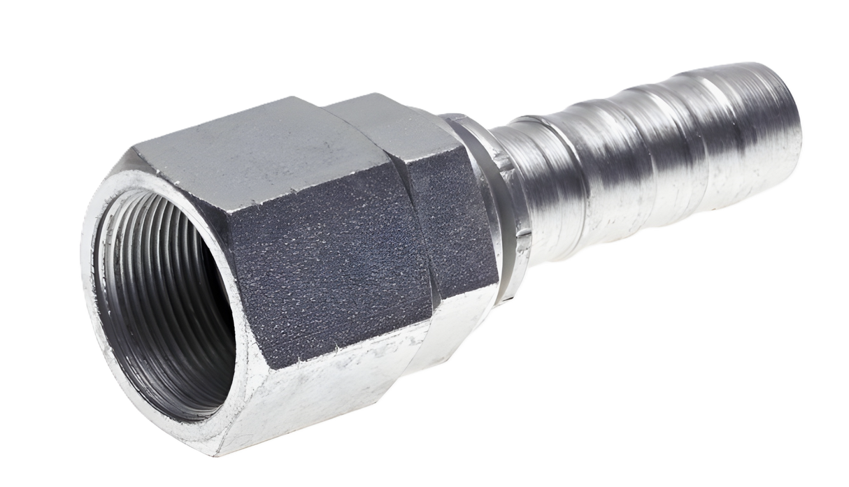 10GS-10FKX Gates 5/8 GlobalSpiral x 24-1.5 MM Female Komatsu Swivel