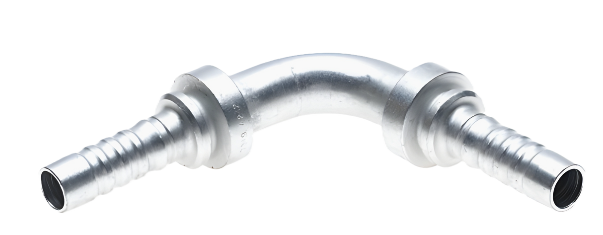 8GS-8HLE90 1/2 GlobalSpiral x 1/2 Hose Length Extender 90