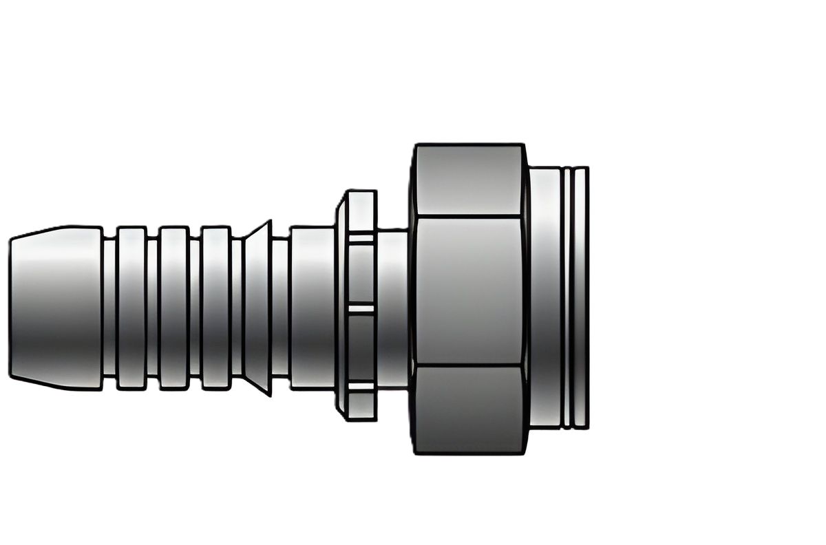 10GS-21FFGX 5/8 GlobalSpiral x 30-1.5 MM Female French GAZ Swivel