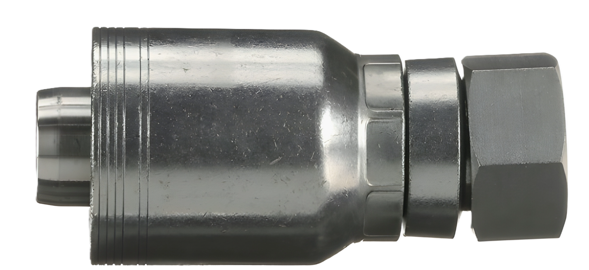24GSM-24FBSPORX 1-1/2 GlobalSpiral MAX x 1-1/2 Female British Standard Parallel O-Ring Swivel