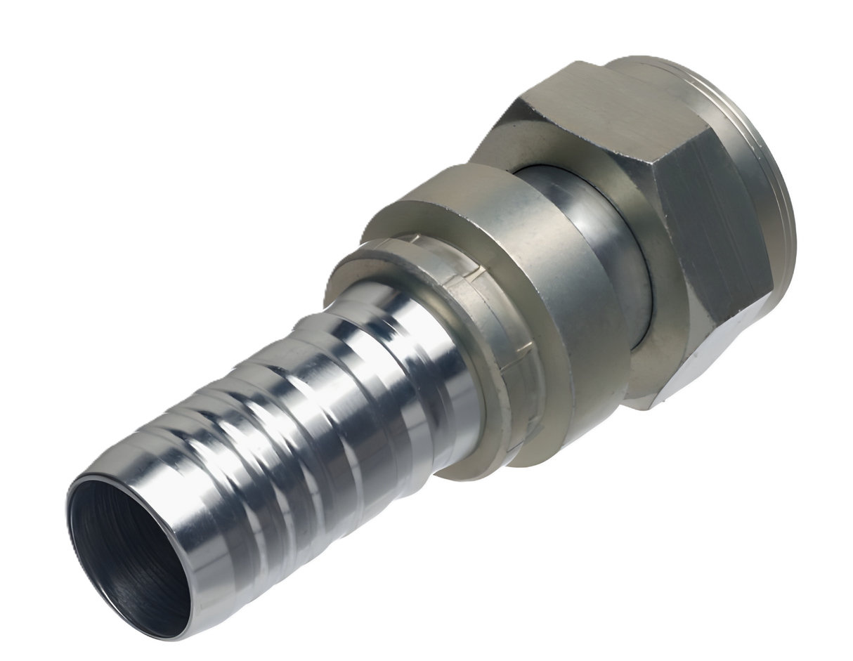 24GSP-38FDHORX 1-1/2 GlobalSpiral Plus x 52-2.0 MM Female DIN Heavy Swivel