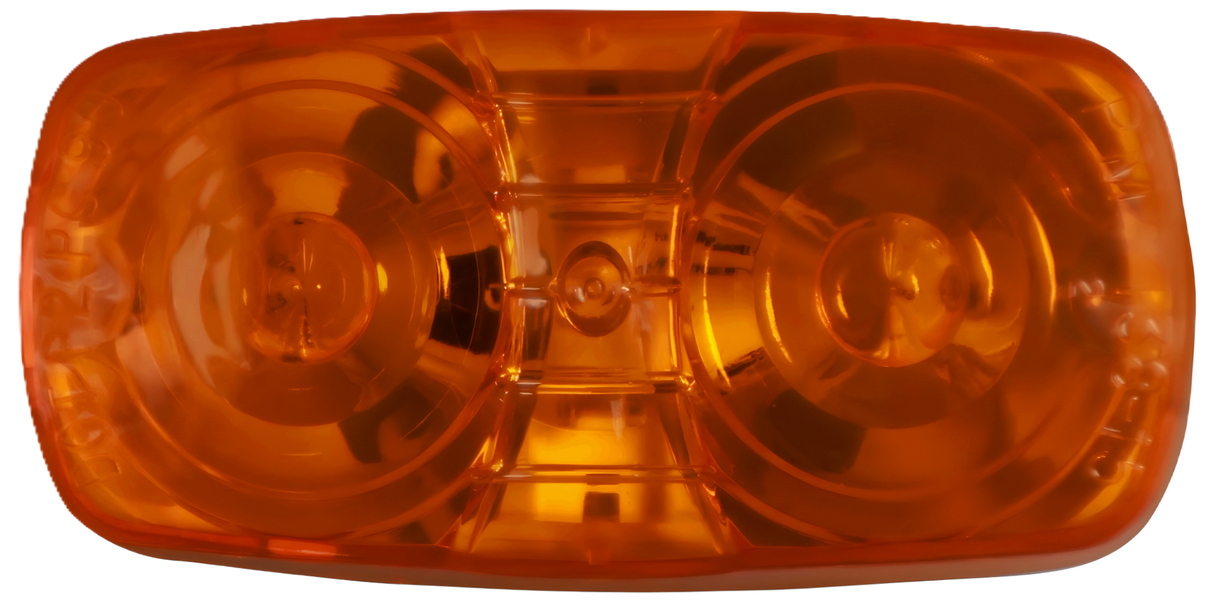 V38A PC-Rated Clearance/Side Marker Light; amber; Viz Pack