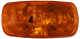 V38A PC-Rated Clearance/Side Marker Light; amber; Viz Pack
