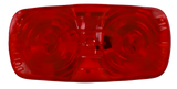 V38R PC-Rated Clearance/Side Marker Light; red; Viz Pack