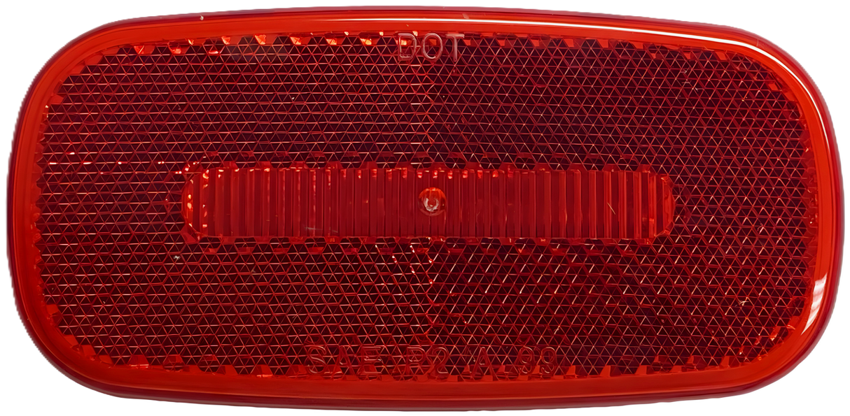 V180R Clearance/Side Marker Light w/ Reflex; red; Viz Pack