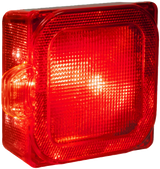 V844 Over 80 inch Wide Low Profile Combination Rear Light; CS w/o license light; Viz Pack