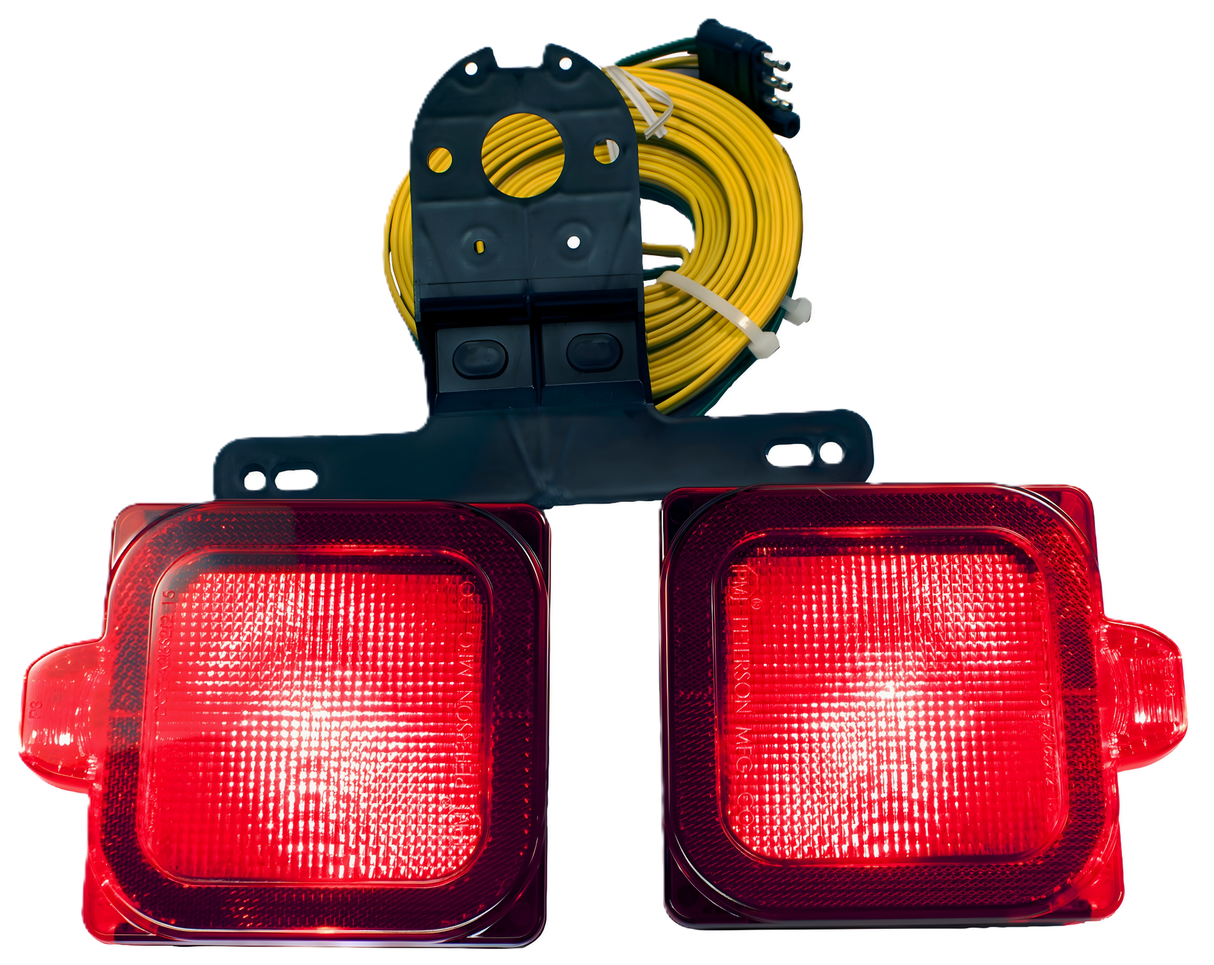 V944 Over 80 inch Wide Rear Trailer Light Kit; kit; Viz Pack