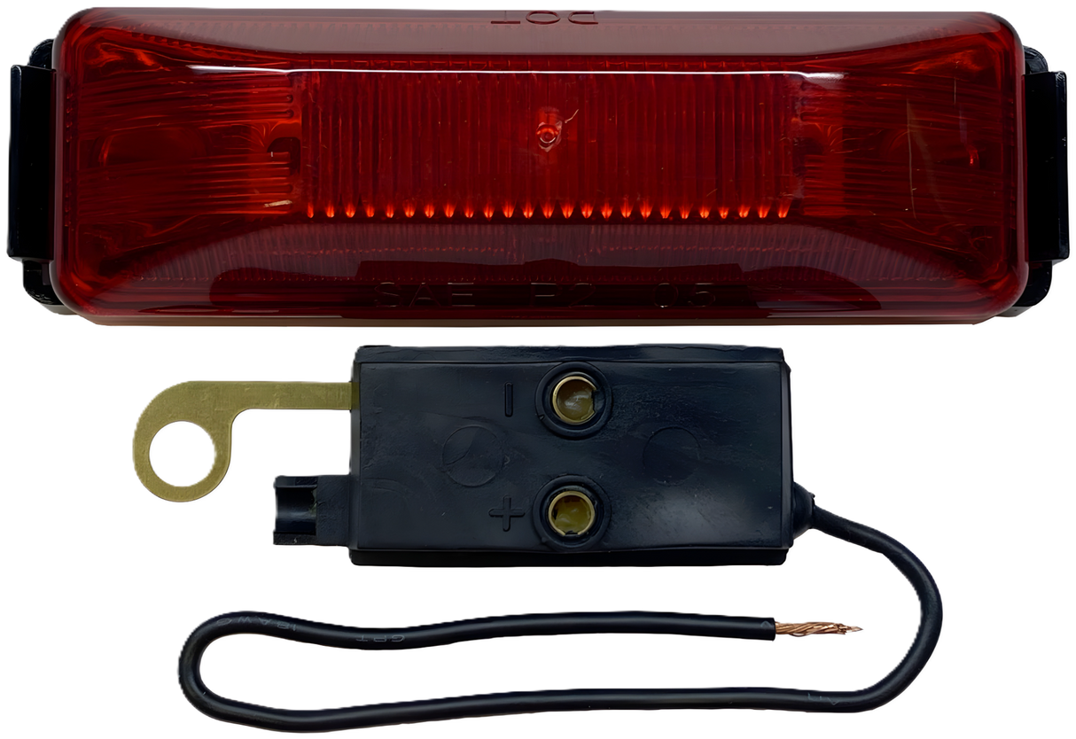 V161KR Clearance/Side Marker Light; red kit; Viz Pack