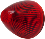 V166R 2 inch Beehive Clearance/Side Marker Light; red; Viz Pack