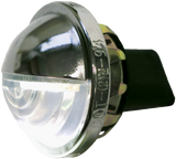 V298C Chrome License & Utility Light; stripped leads; Viz Pack