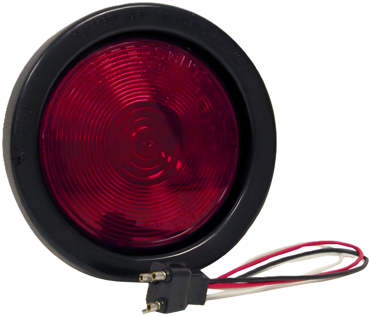 426KR 4 inch Round Stop / Turn / Tail Light; red kit; poly bag