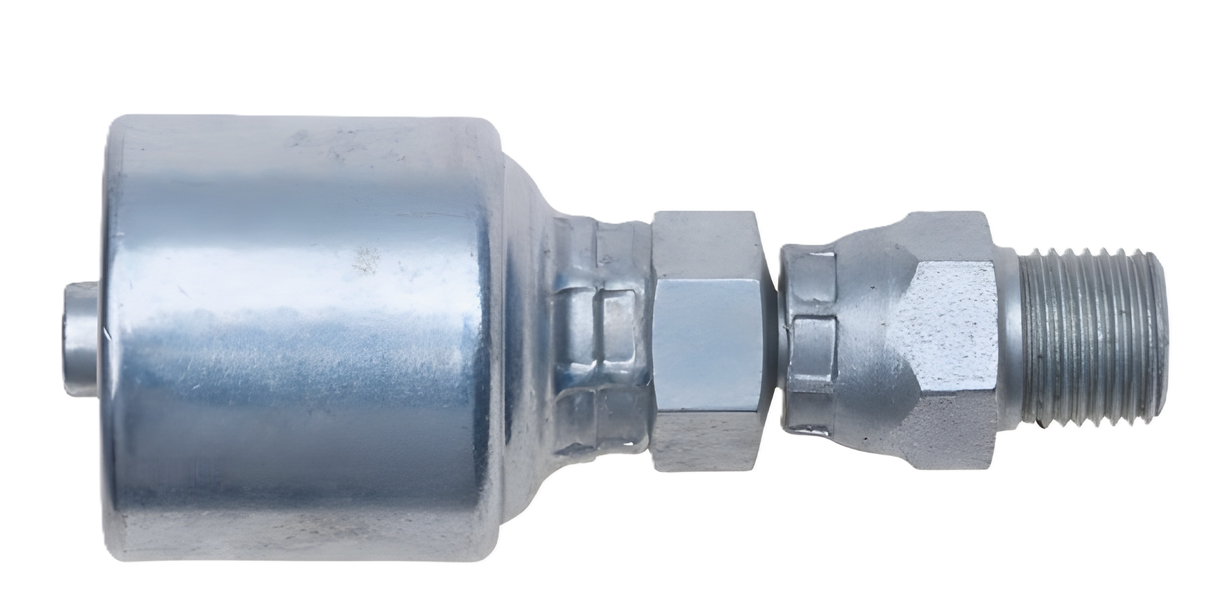 6G-6MPX Gates MegaCrimp Hydraulic Coupling Male Pipe Swivel