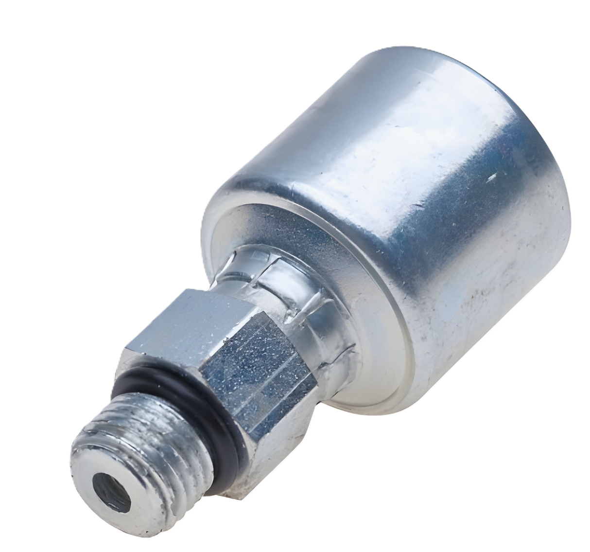 4G-6MB Gates MegaCrimp Hydraulic Coupling Solid Male O-ring Boss
