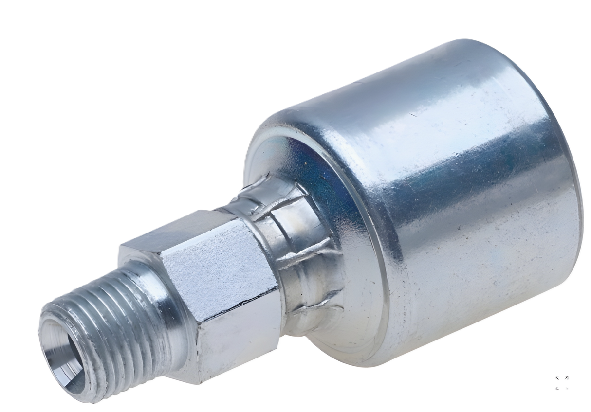 6G-6MP Gates MegaCrimp Hydraulic Coupling Cone Seat Male Pipe Rigid