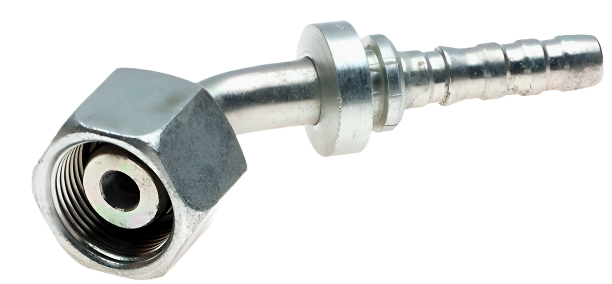 8GS-16FDHORX Gates 1/2 GlobalSpiral x 24-1.5 MM Female DIN Heavy Swivel
