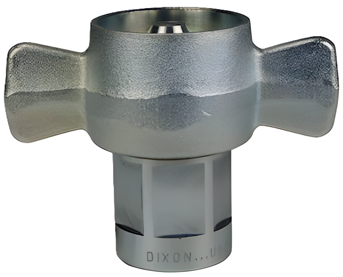 8WF8 1 Wing Style Socket x 1-11-1/2 NPTF with Female Threads - Steel