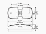 V38A PC-Rated Clearance/Side Marker Light; amber; Viz Pack