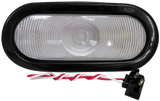 416K Sealed Oval Back-Up Light; clear kit; poly bag