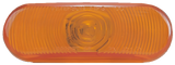 421A Sealed Oval Turn Signal; amber; poly bag