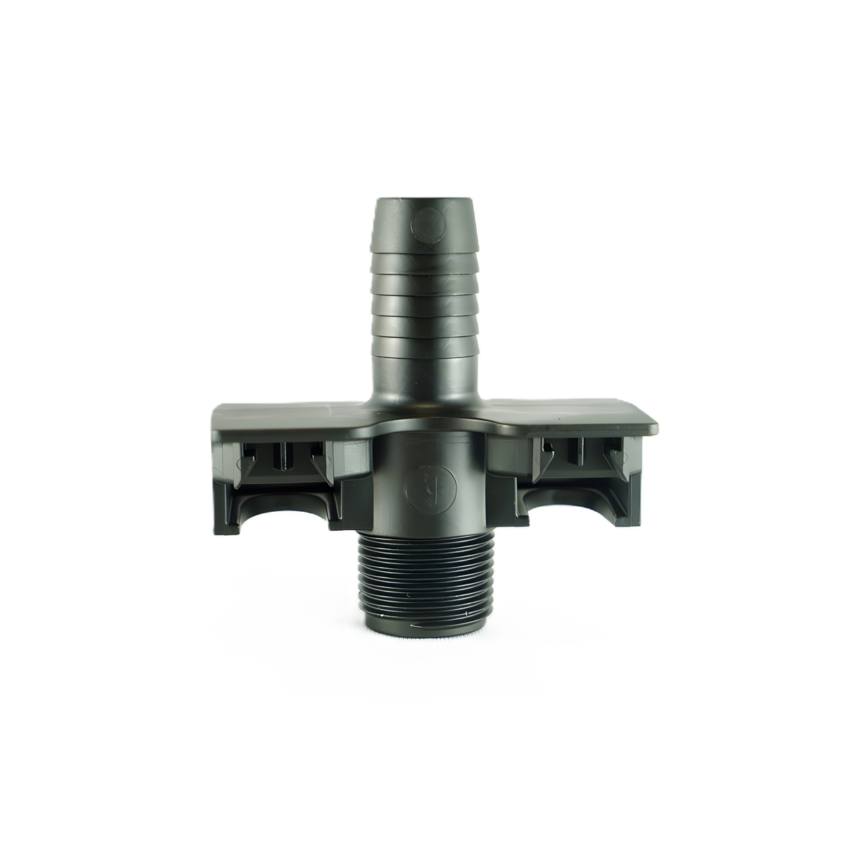 FTA3M3BUP3NZ - 3/4" M NPT x 3/4" Hose Barb insert adapter UP3 Dual Nozzle Carrier